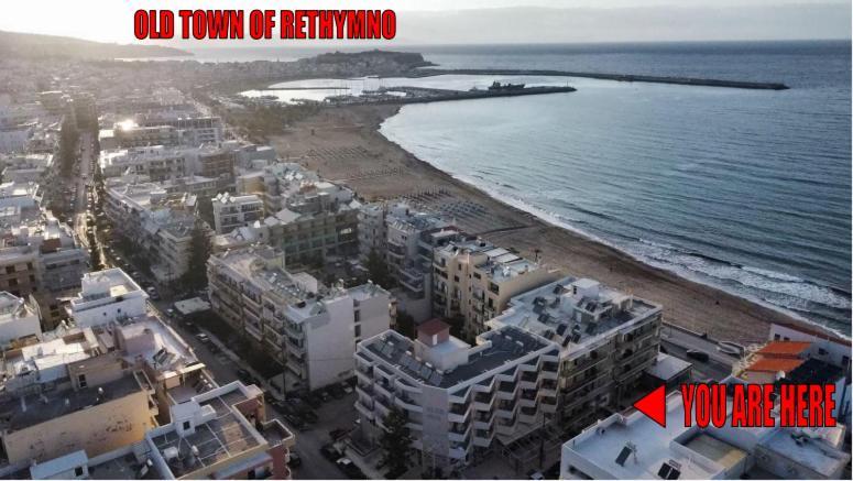 Beach Holiday Homes Réthimno Kültér fotó